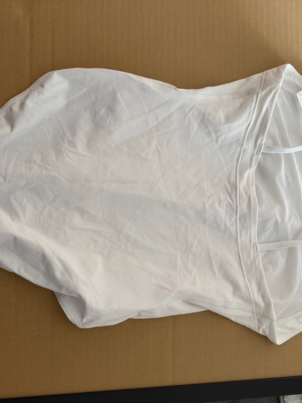 ERES Size 46, US Size 14 Classic White One-Piece Swimsuit - Clean Minimal Style